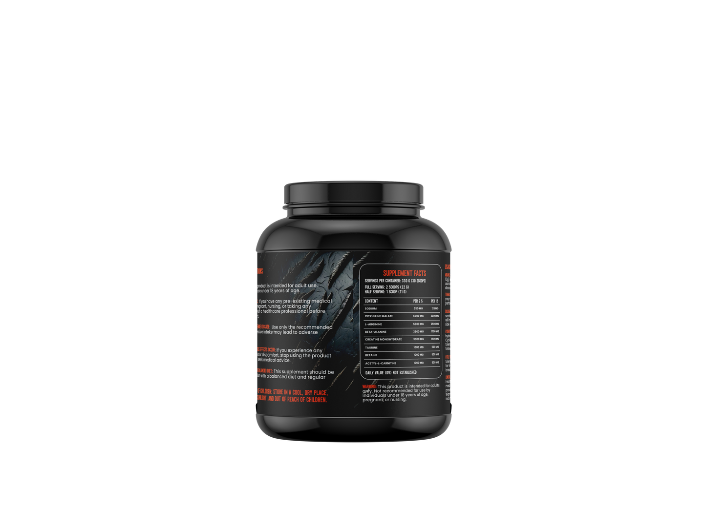 Pre workout Decaf (Mango Lime)