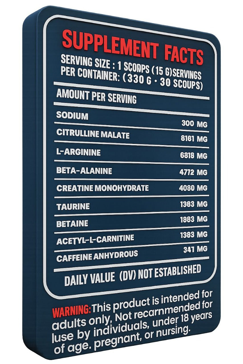 Pre Workout (Cola)